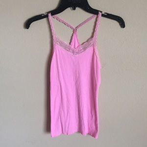 Baby pink racerback tank